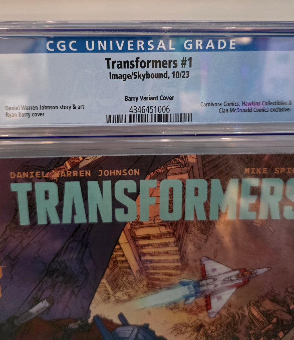 *SOLD* 9.8 CGC - Ryan Barry