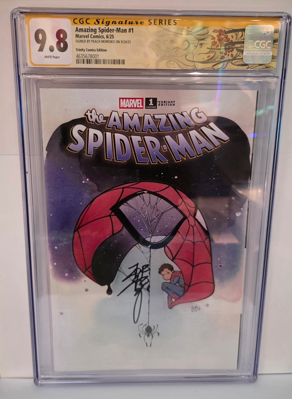 9.8 CGC -Peach Momoko