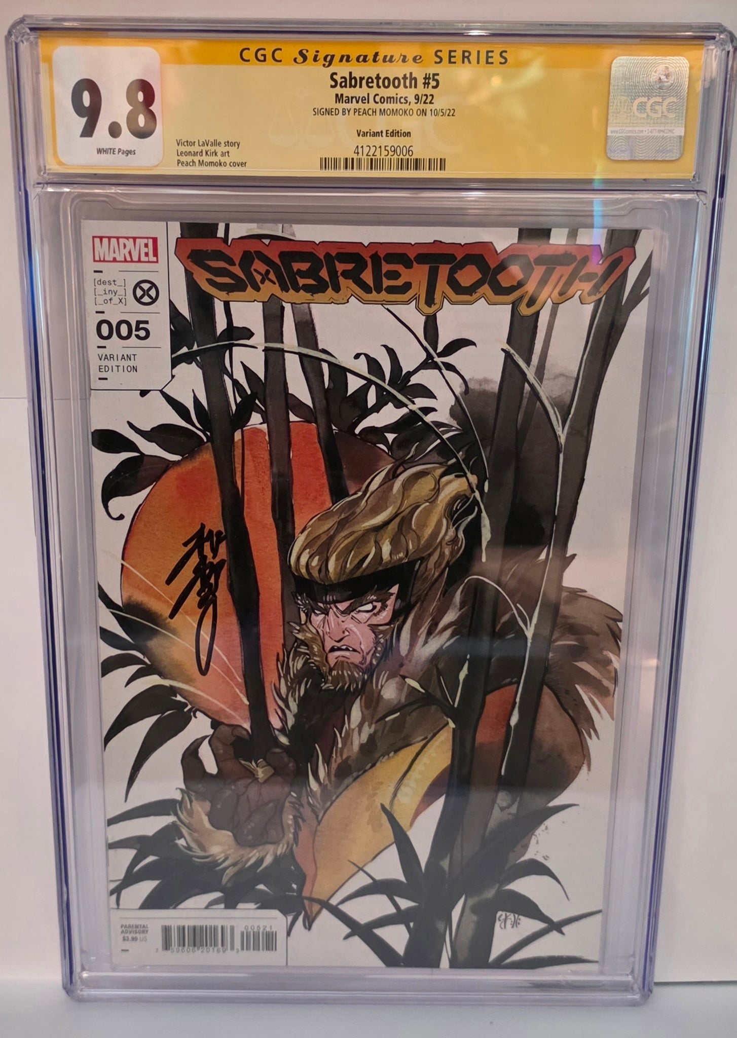 9.8 CGC -Peach Momoko