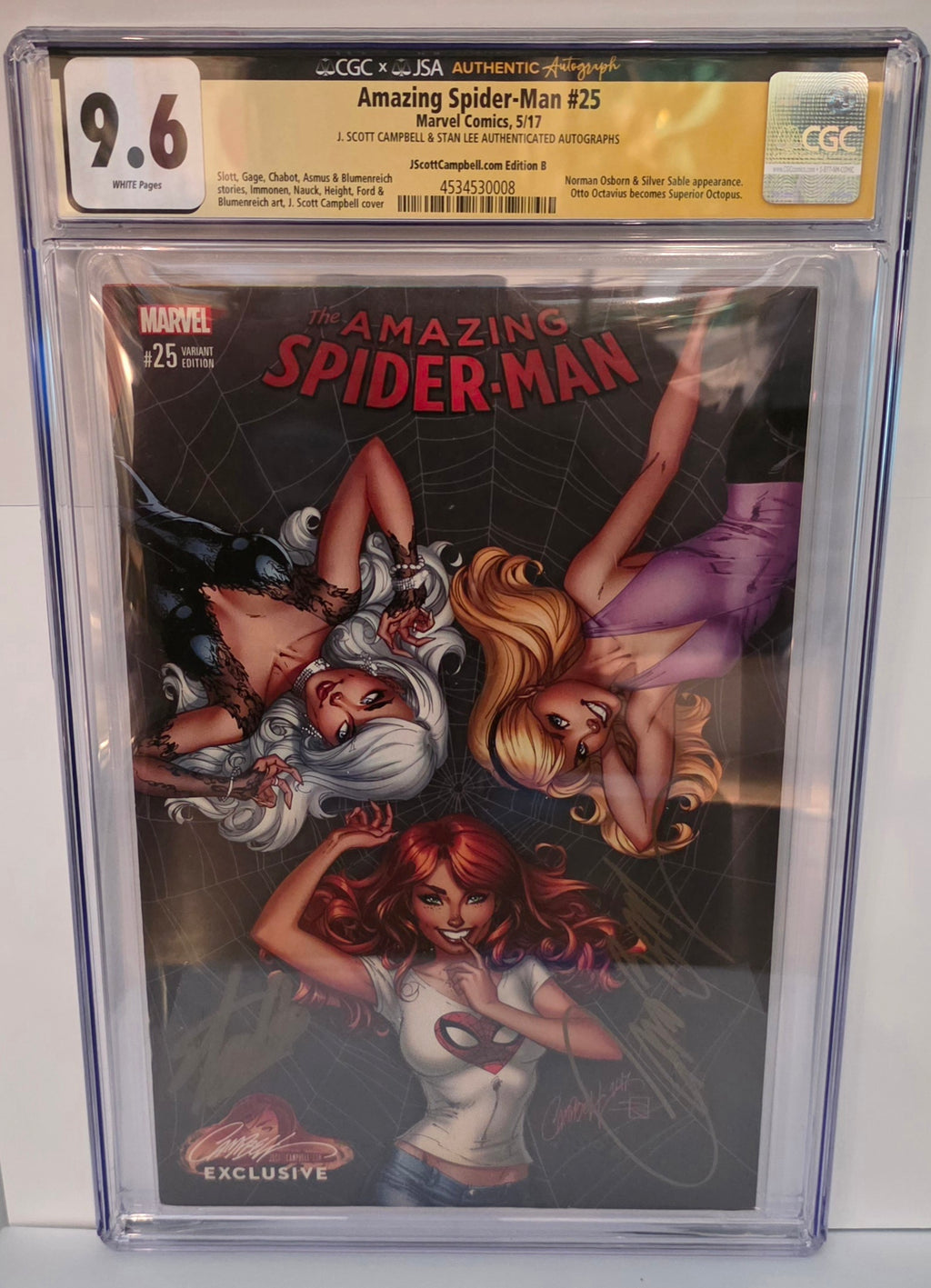 9.6 CGC -J. Scott Campbell