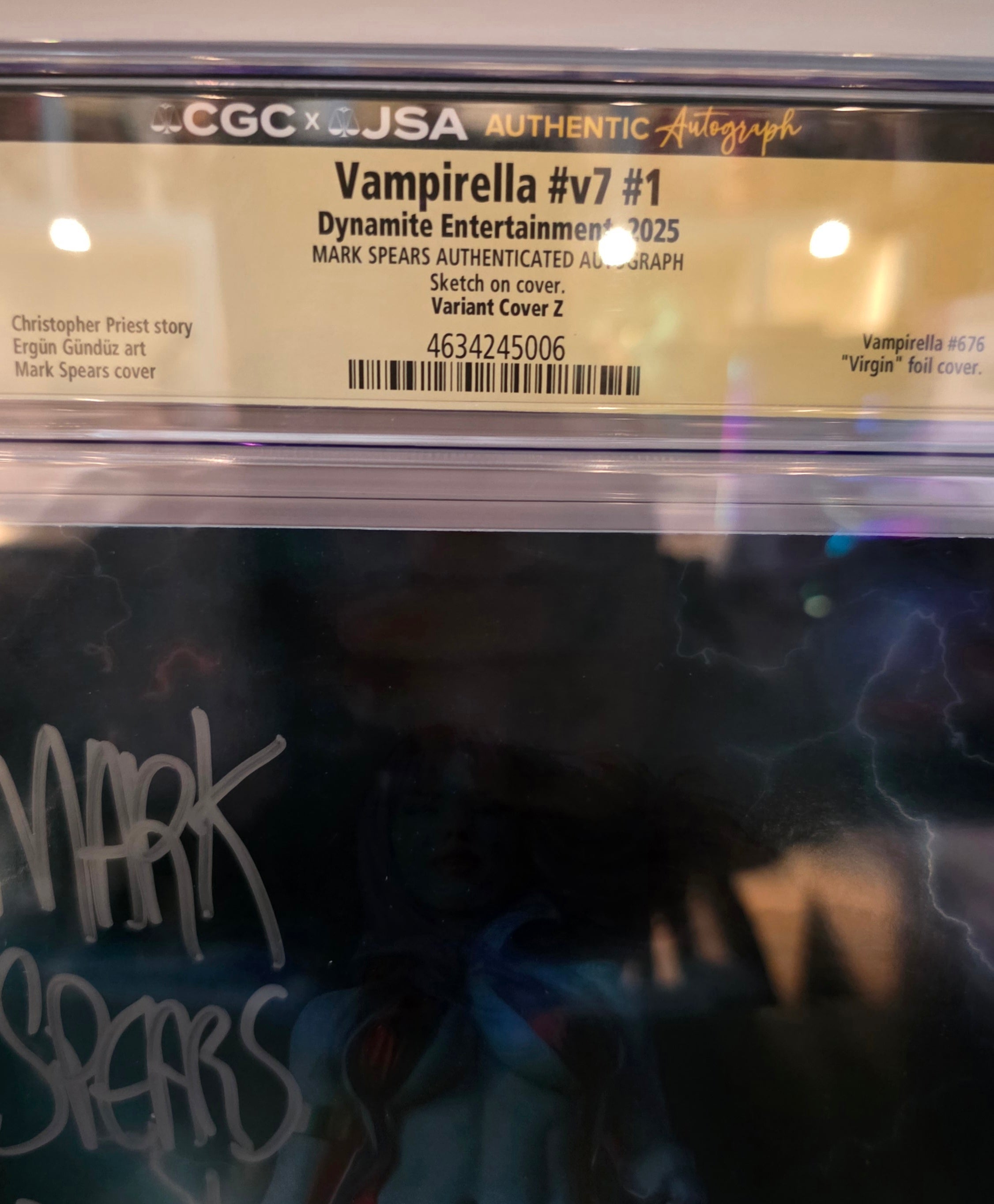 9.8 CGC -Mark Spears