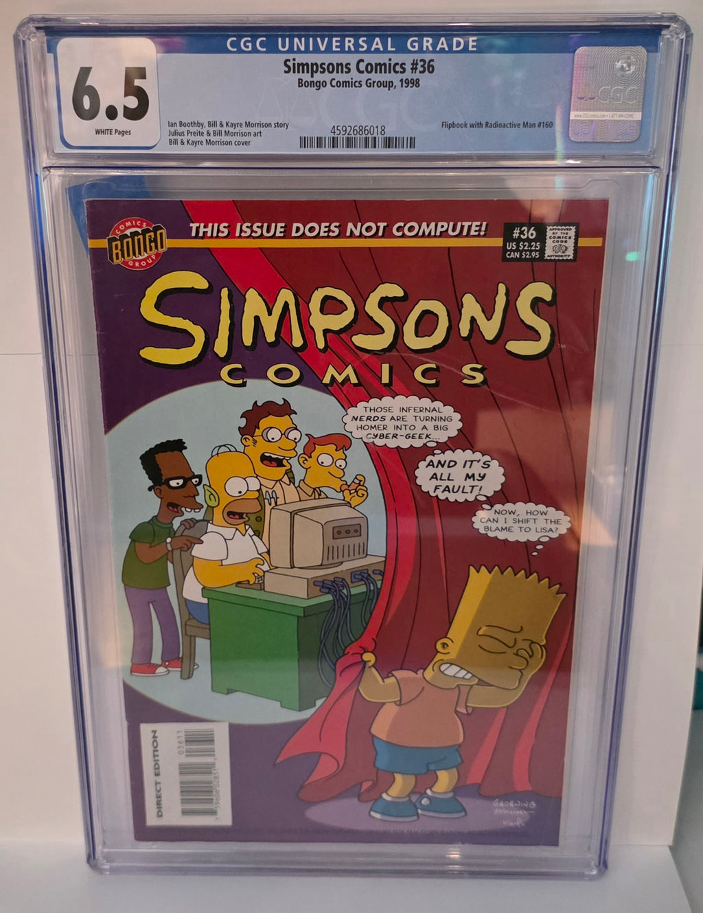 *SOLD* 6.5 CGC -Bill & Kayre Morrison