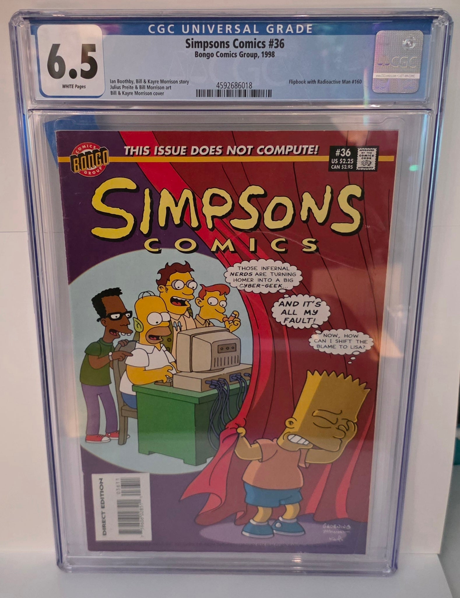 *SOLD* 6.5 CGC -Bill & Kayre Morrison