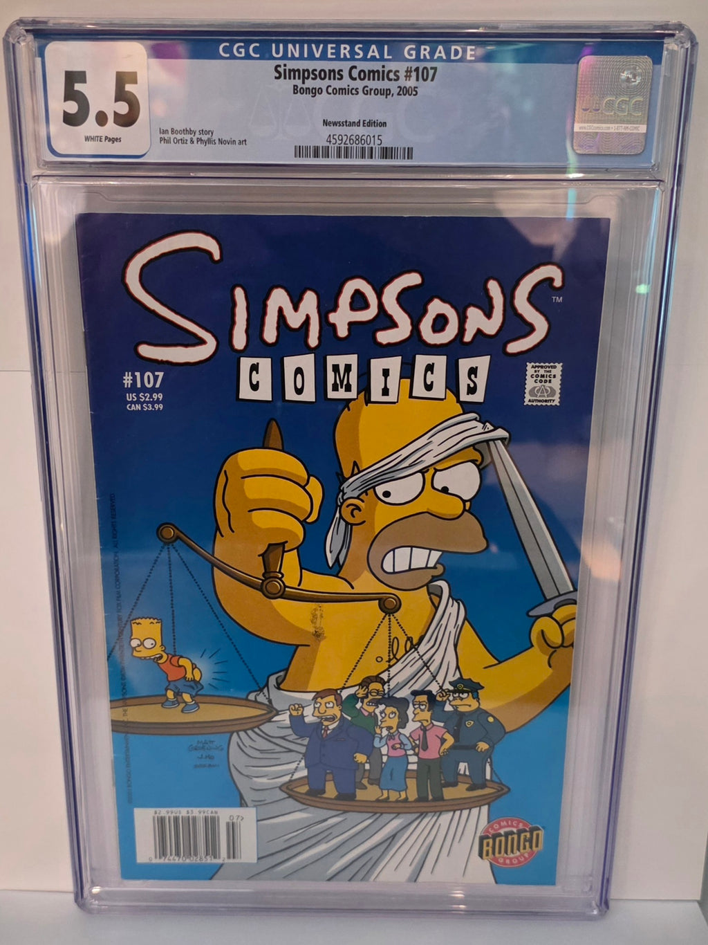 6.5 CGC -Phil Ortiz & Phyllis Novin
