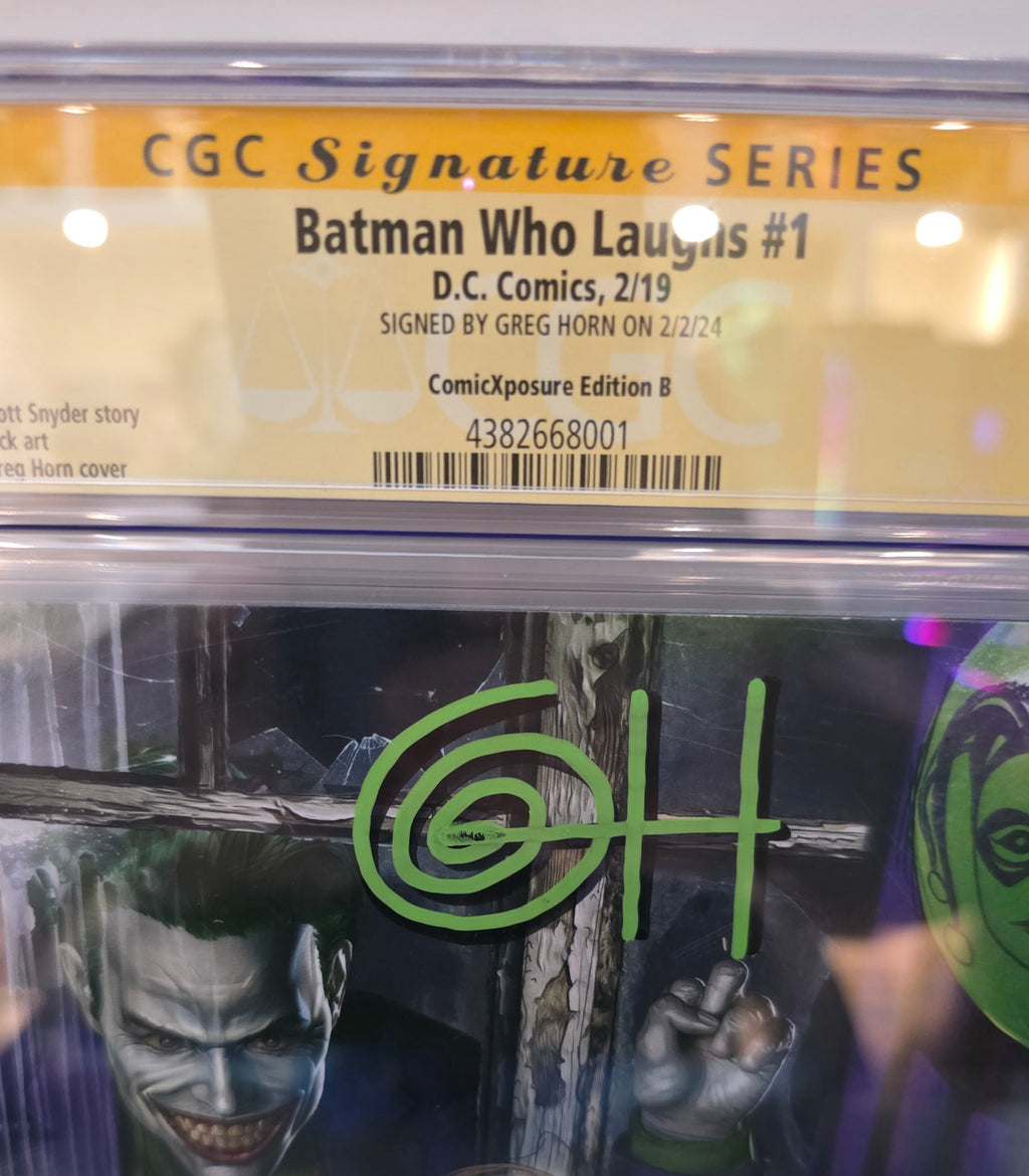 9.8 CGC -Greg Horn