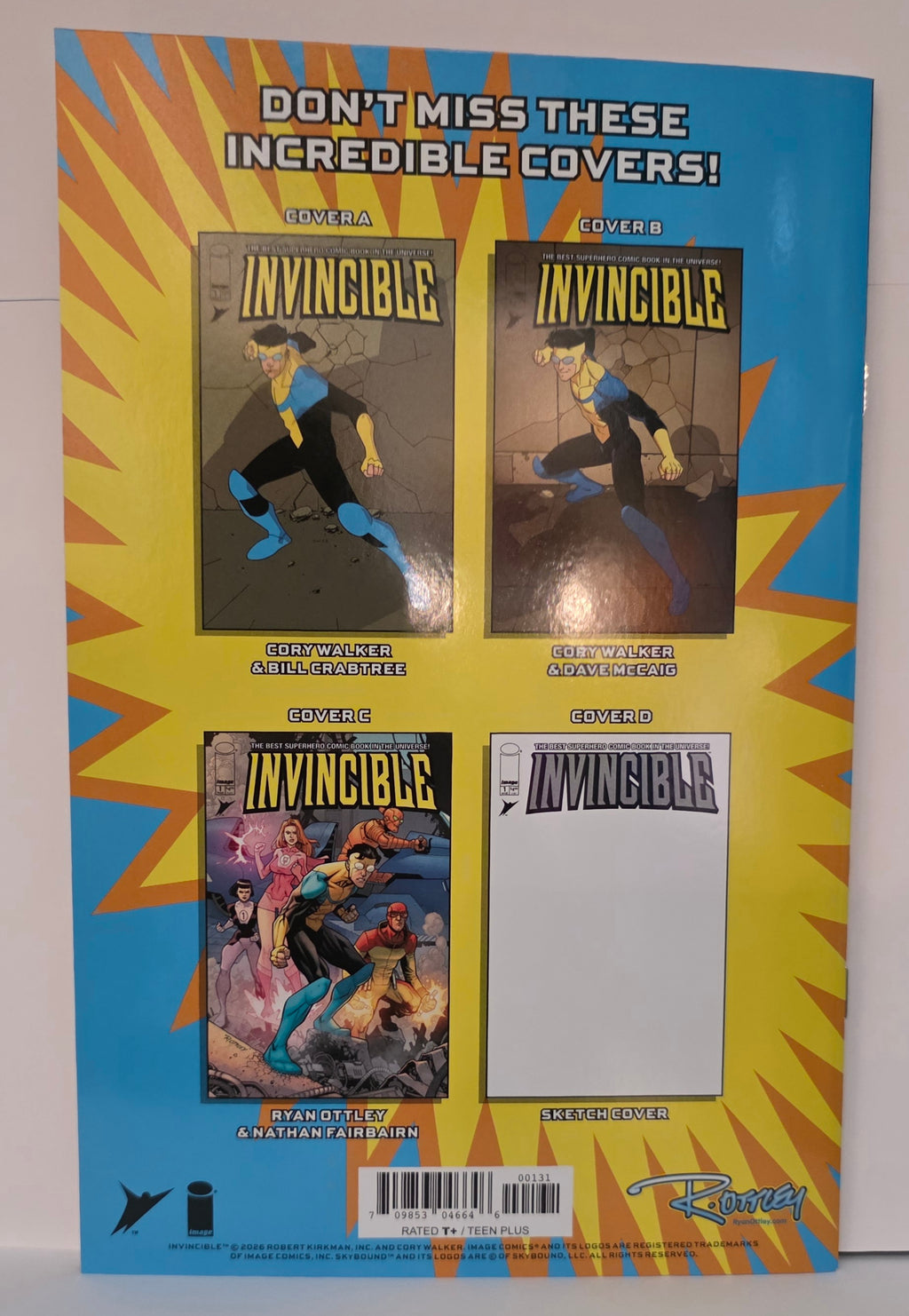 Invincible #1 - Ryan Ottley