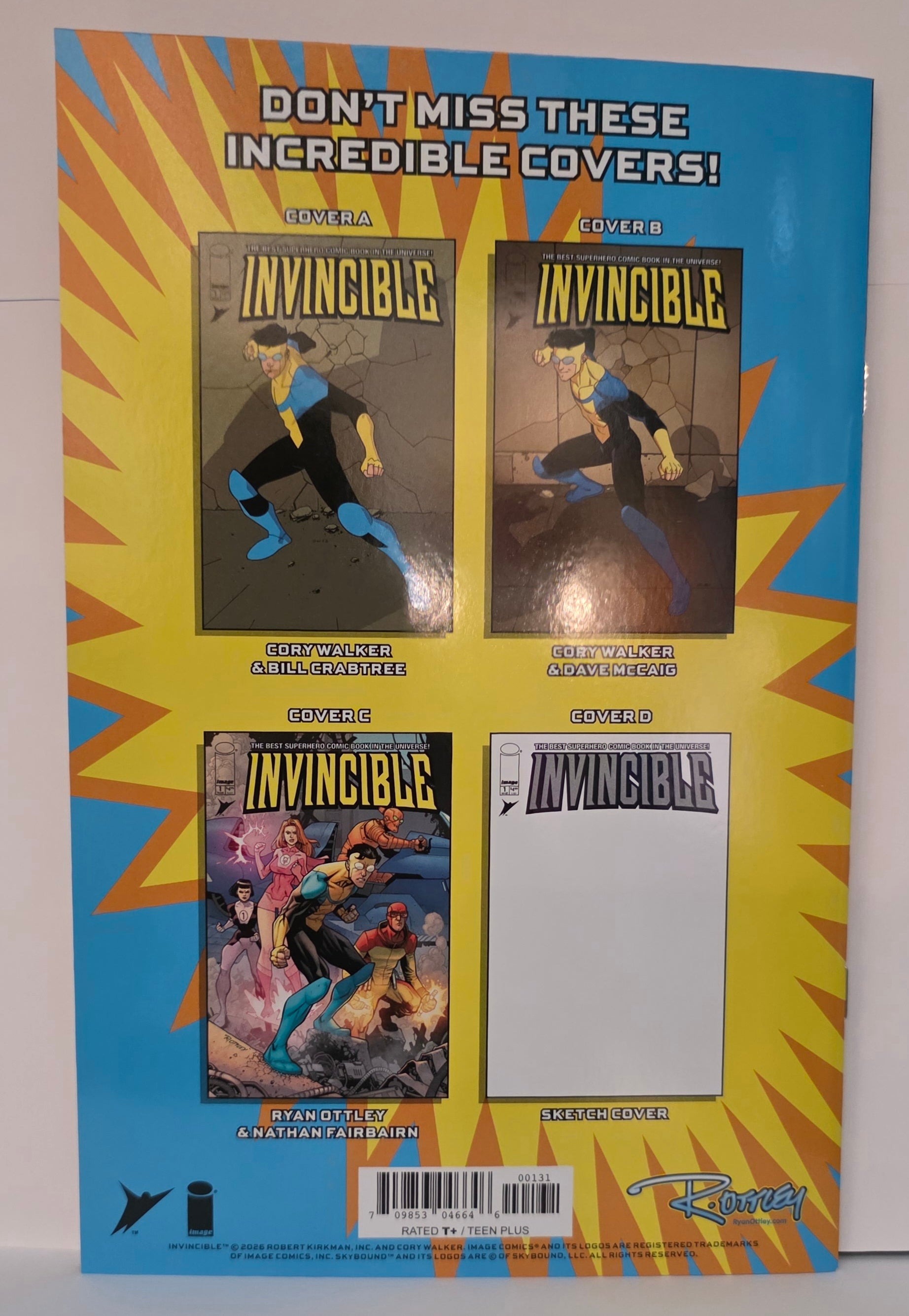 Invincible #1 - Ryan Ottley