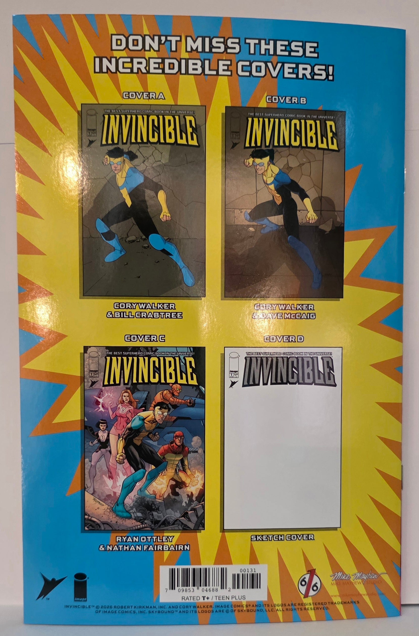 Invincible #1 - Mike Mayhew