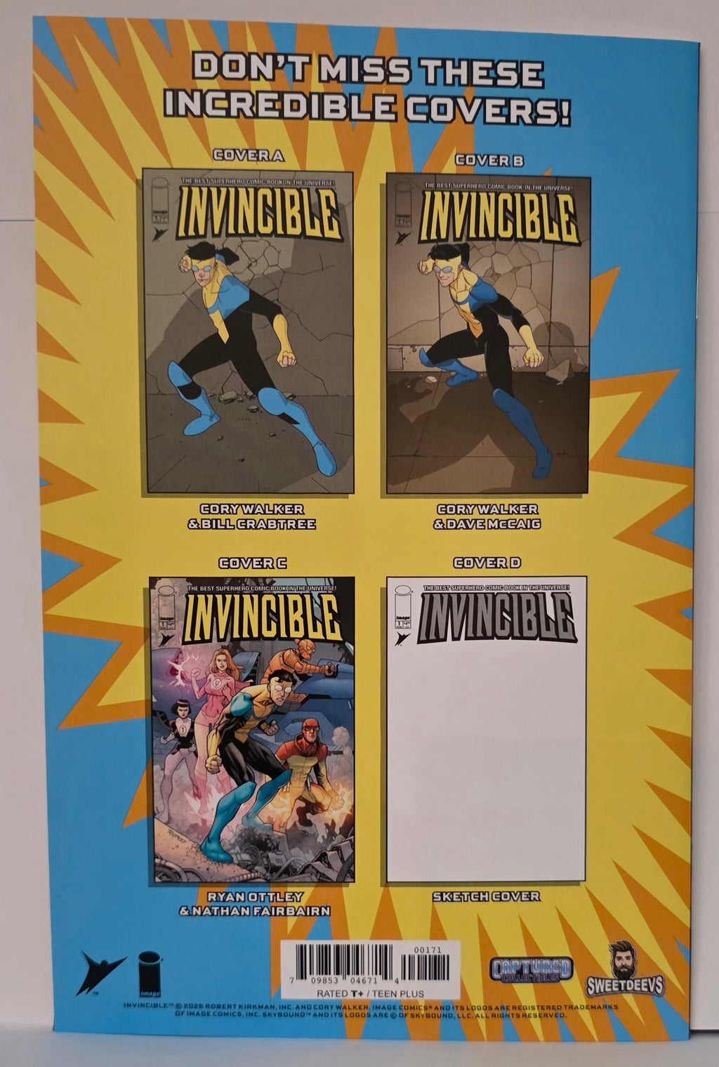 Invincible #1 - Martin Zavala #206/999