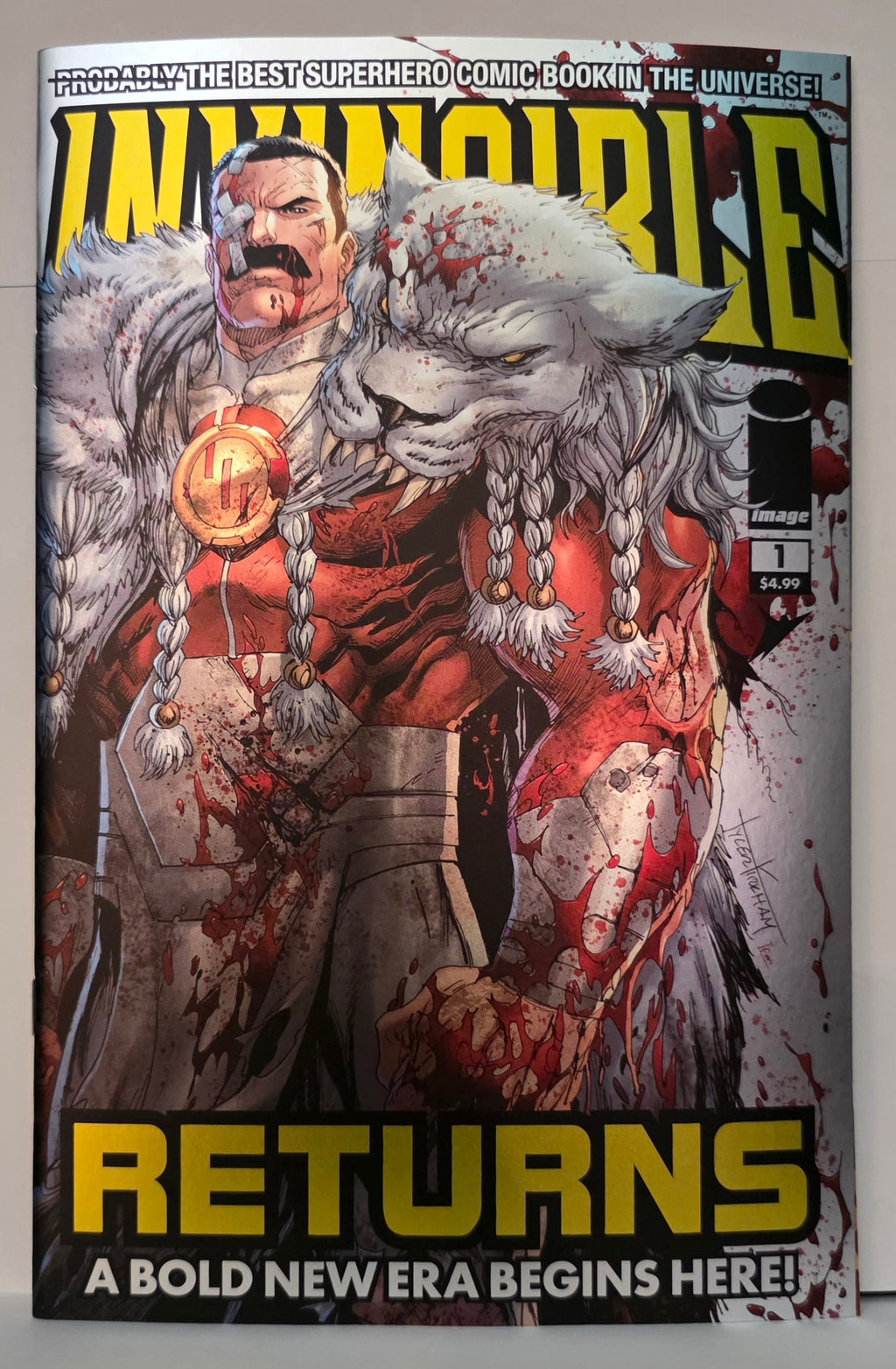 Invincible Returns #1 - Tyler Kirkham