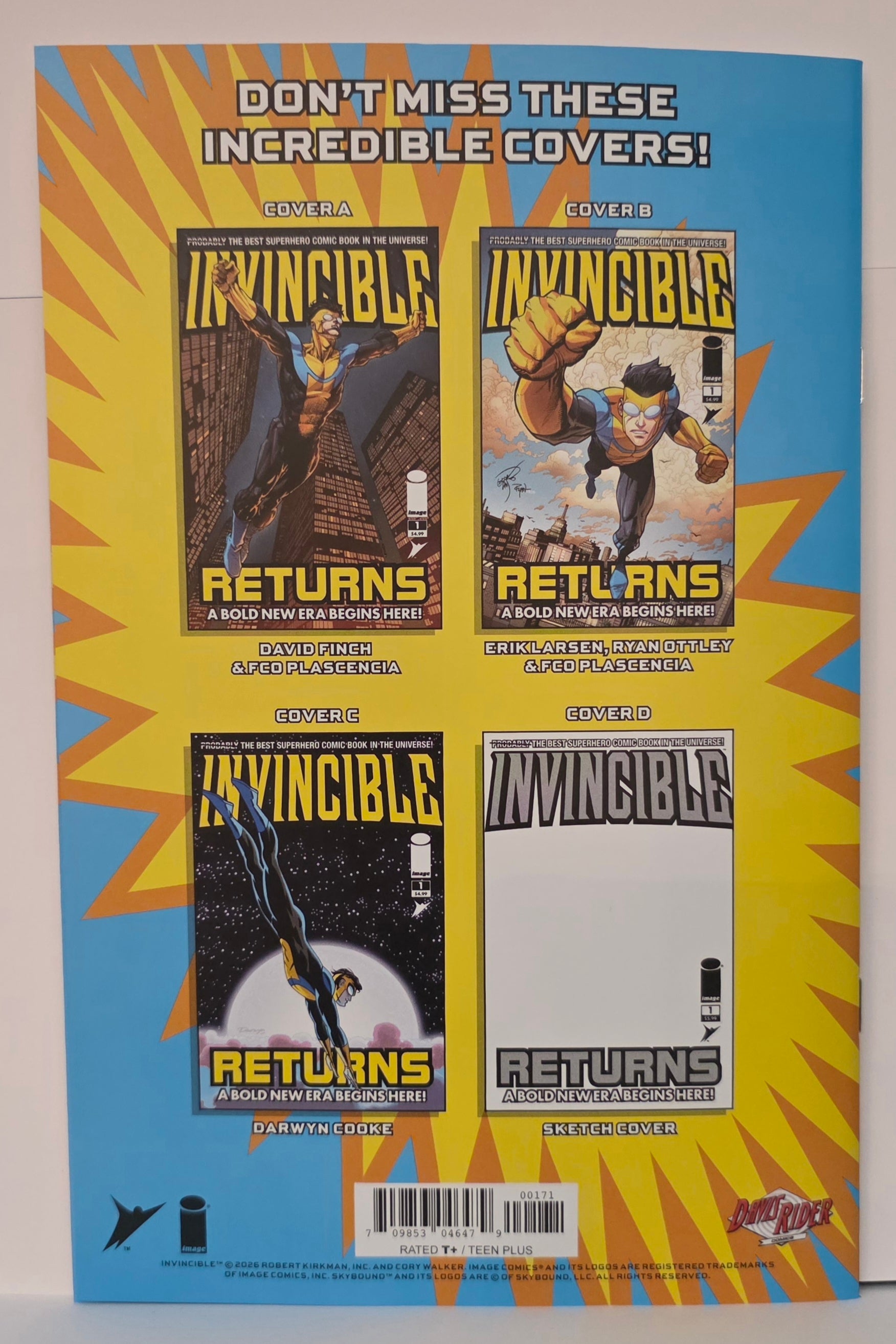 Invincible Returns #1 - Tyler Kirkham
