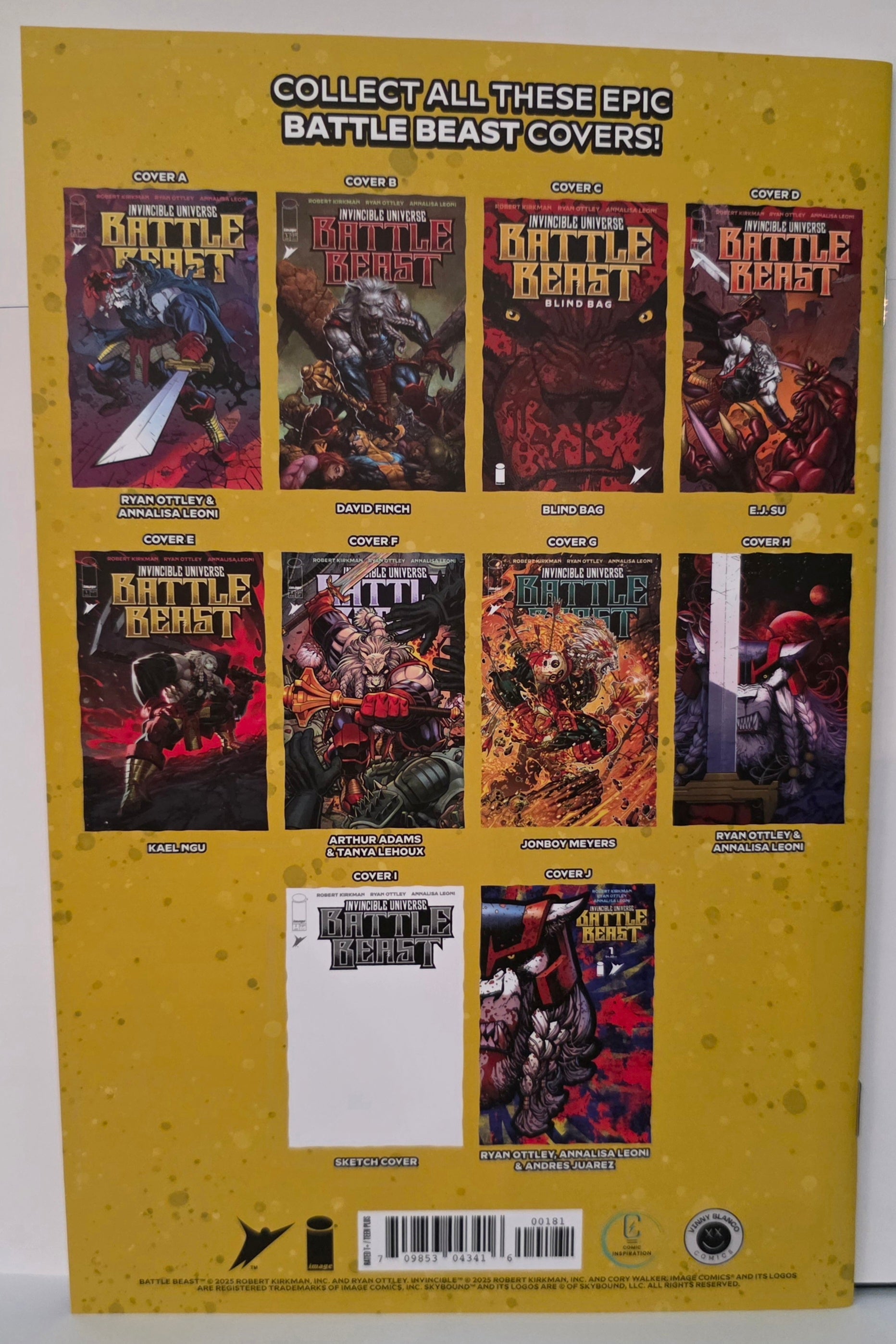 Invincible Universe: Battle Beast #1 - Lucio Parrillo