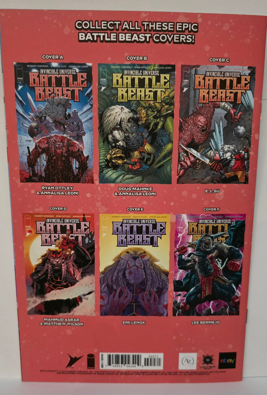 Invincible Universe: Battle Beast #2- Andrew Curry