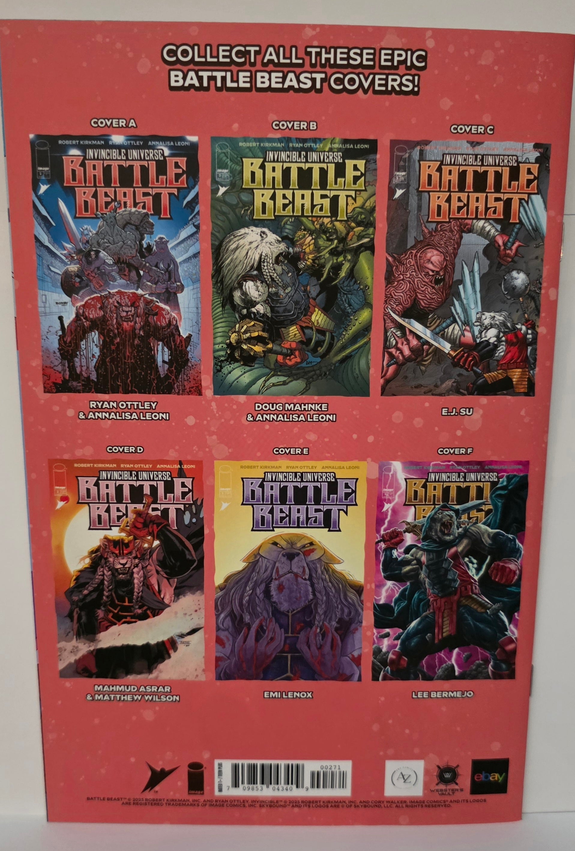 Invincible Universe: Battle Beast #2- Andrew Curry