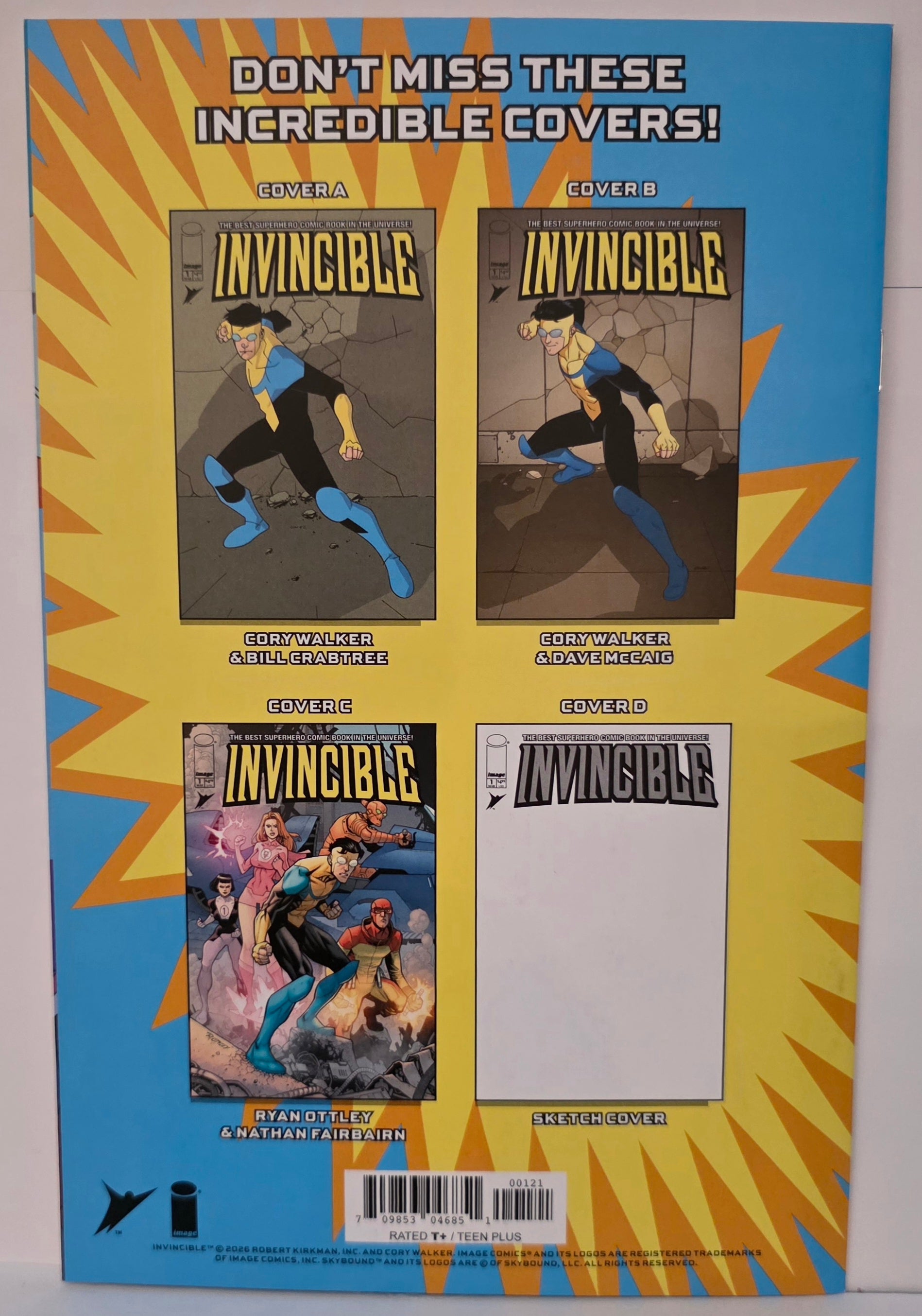 Invincible #1 - Cory Walker
