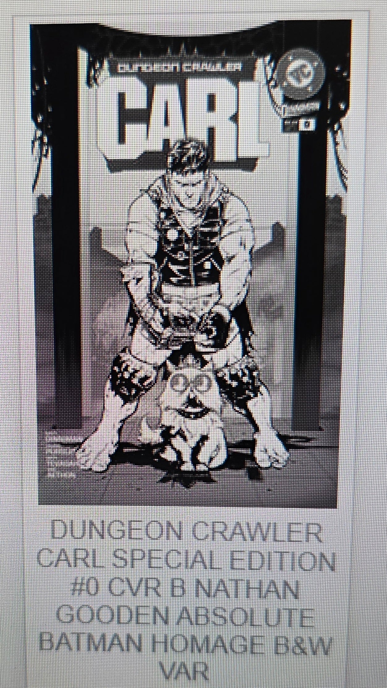 *Pre Orders Only* DUNGEON CRAWLER CARL SPECIAL EDITION #0- Set of 8