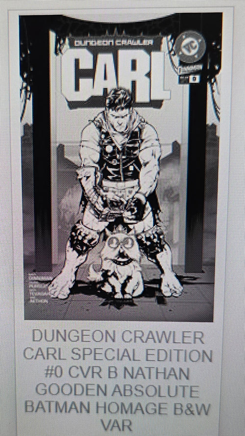 *Pre Orders Only* DUNGEON CRAWLER CARL SPECIAL EDITION #0- Set of 8