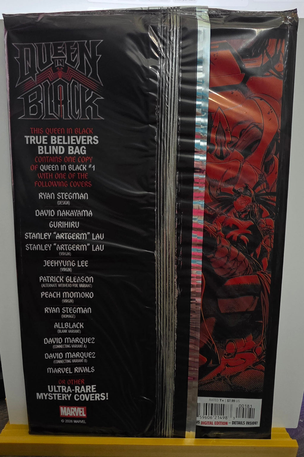 Queen in Black #1 True Believers Blind Bag