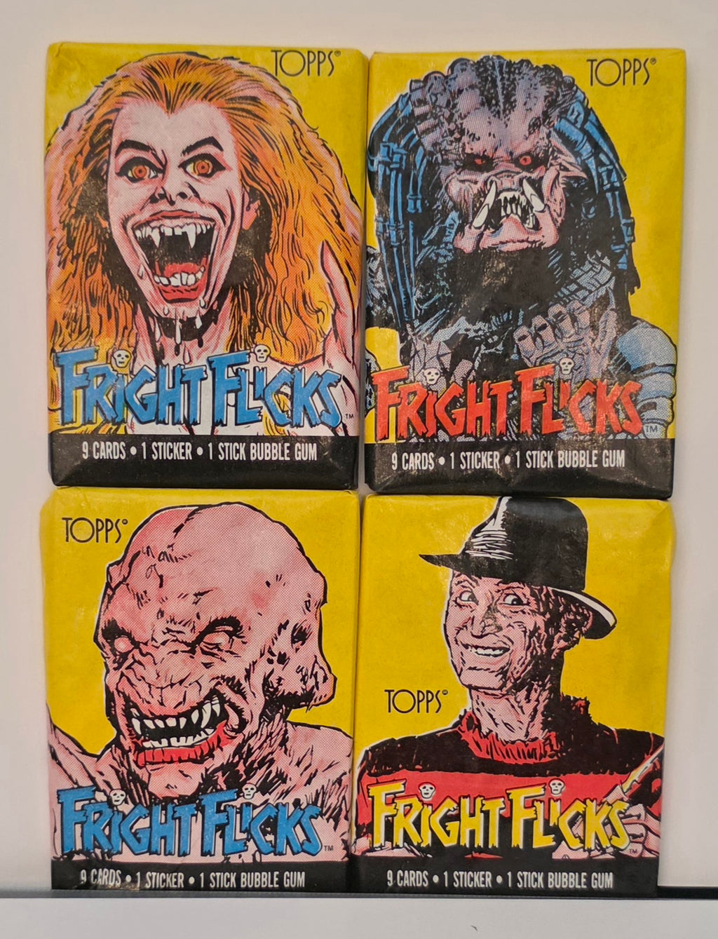 Fright Flicks- by Topps