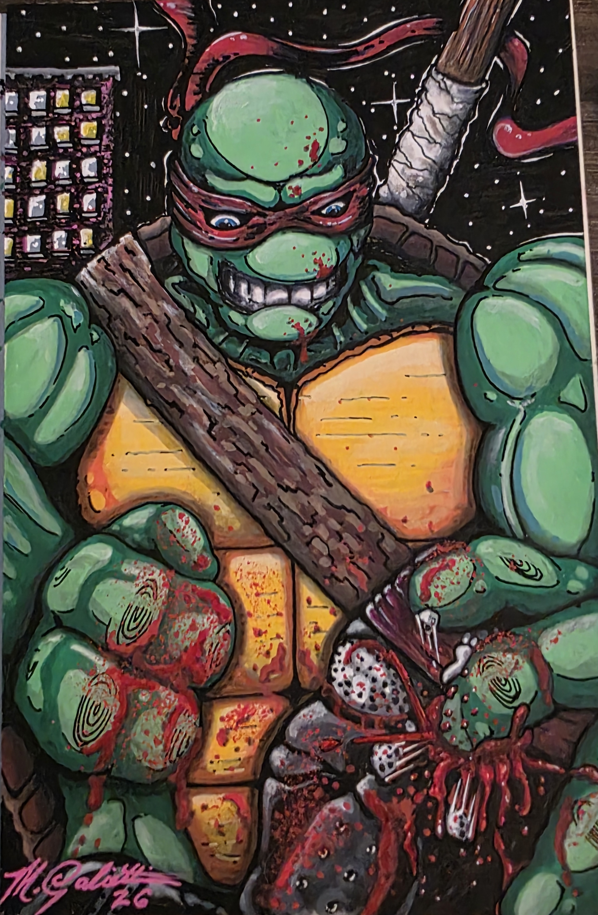 (Sold) Turtle Sketch  Michael Galietti  *Not Available*