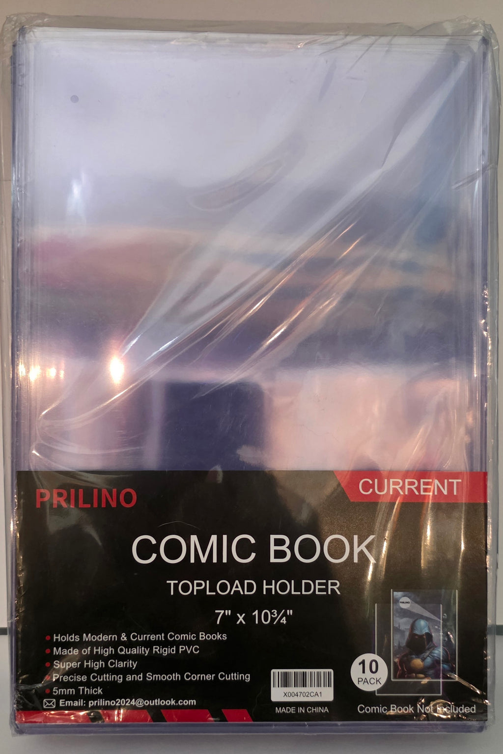 Top loader- Comic book